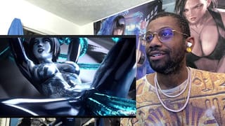 Cortana Gets Tentacle Fucked in her Tight Ass Holes