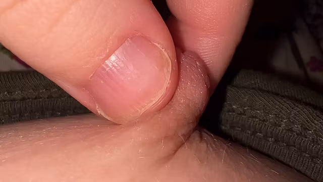 😩 Painfully TWISTING my Nipple INSTANT Erection 🤤 / MissJenniP