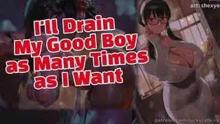 Feral Fdom Drains your Balls over and over CUM IN HER BREED HER DO IT ASMR