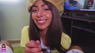 I'm the Cute Scout of Troop 69, do you want to try my Cookie?