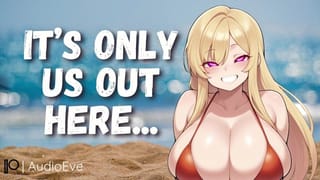 [F4M] Secret Beach Sex [freaky GF] [BJ] [anal] [public Sex] ASMR Erotic Audio Roleplay