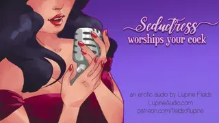 Fieldsoflupine porn video – Seductress Worships your Cock - Ball Draining - EROTIC AUDIO