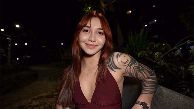 She was my Tinder Date