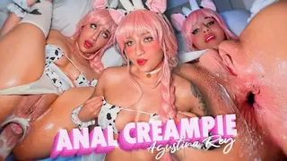 My Stepsister Wanted to Fuck her in the Ass and I came inside her CUM IN THE ASSHOLE