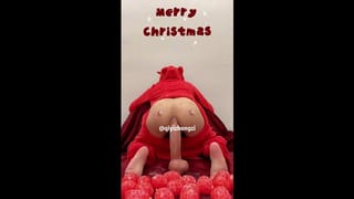 Merry Christmas! Lay Eggs, Fistjob, Piss, Anal Squirting.