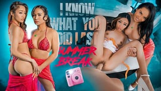 Tiger Moms - Lucky Bastard Nails his Tight little Asian Stepsister with his Hot little Asian Stepmom