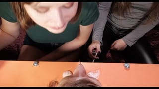A193 the Girls Laugh and Spit in his Face