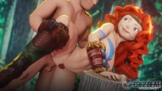 Red Head Highlander is taking it Good