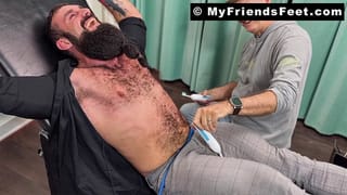 Bearded Jaxton Returns to Show off his Ticklish Size 12 Feet - Pornhub Gay