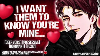 Possessive Boyfriend PINS you and Marks you | YSF | ASMR Roleplay