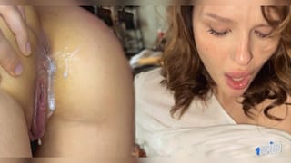 “wrong Hole!” Wife took Cum in her Tight Ass
