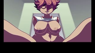REACTING TO BAD GIRL ANIMATION
