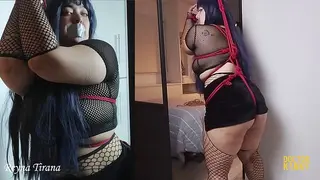 Hinata is Tied Up, Spanked and Fucked until she Squirts – FT Reyna Tirana Shibari Cosplay