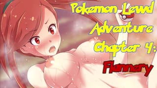 Pokémon Lewd Adventure CH 4: Flannery (Hot Spring)