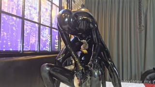 My new Rubberdoll T3, Fucking and Sucking - Alex Latex