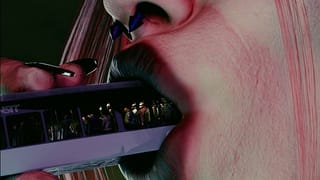 Giantess Give Blowjob to a Bus and Eat it