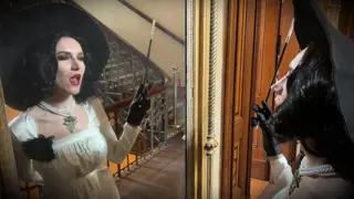 Lady Dimitrescu Sucks and Fucks . Resident Evil Village Cosplay Halloween 2023