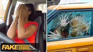 Fake Driving School - FUCK this was only her first Lesson