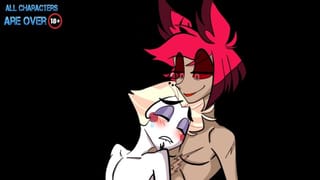 Lucifer and Alastor's Caresses - NAKED