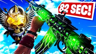 SOLO ''82 SECOND NUCLEAR'' W/ FARA 83! (Black Ops Cold War FAST Nuclear Gameplay)