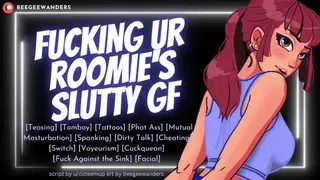 Your Roomie's Bi Girlfriend is a Total Slut for you || Blowjob Switch || Audio Roleplay