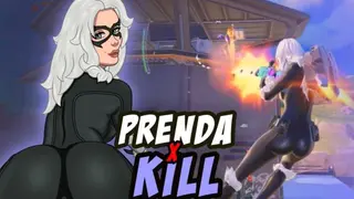 Black Cat STRIPS in Fortnite – one Elimination at a Time! 🖤🍑