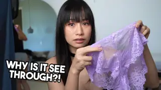 I tried a see through Lingerie try on Haul