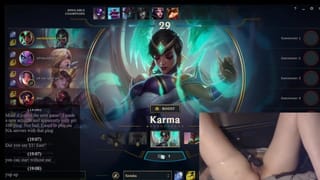 Gamer Girl Orgasms while Playing League of Legends