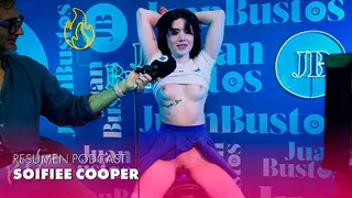 Soifiee Cooper, White Threesome Addict, Cums Recounting her Fantasies on Juan Bustos Podcast