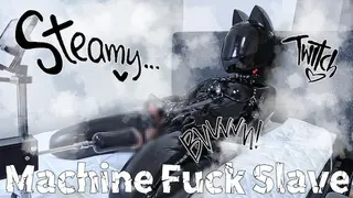 [latex] Rubber Slave Girl Squeezed by Machine for CUM💕