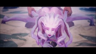 WAIFU Huntress and the Captain - SEX ON THE BEACH - Hentai Anime (Subverse)