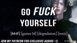 I Don’t have Time for you so go FUCK yourself || Male Moaning || Audio Erotica ASMR