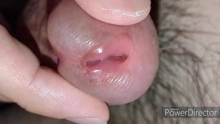 [for Woman] Patient Juice Dripping! Close-up Masturbation of Massive Ejaculating Cock