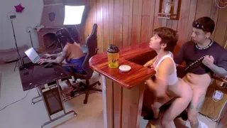 I get my Ass Broken in my first Hardcore Anal Hidden from my Stepsister.