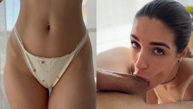 POV very Dirty Blowjob with CUM in Mouth