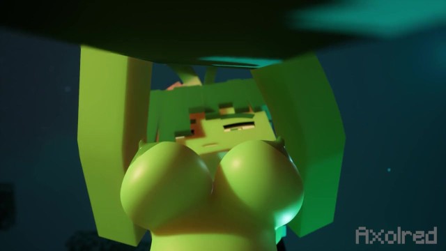 Steve Fucks a Zombie Girl in Minecraft