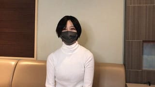 ショートカット美女のフェラ＆ごっくん①。short-haired Beauty's Blowjob & Swallow