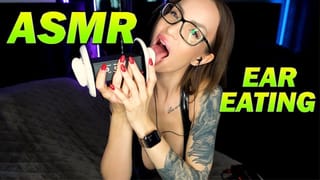 ASMR Naughty Ear Licking and Mouth Sounds to CUM