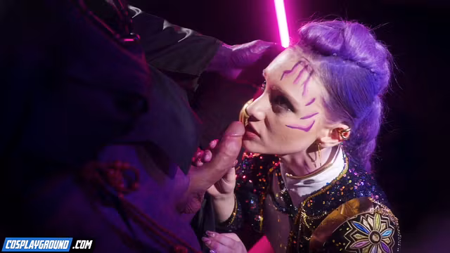 Melody Marks Begs for Mystery Saja's Long Hard Cock - KPop Demon Hunters