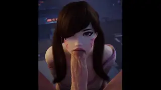 Dva Shows your Cock some Nice TLC~ ❤️🍆 [overwatch Hentai Animation]