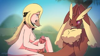 Pokemon Futa FUCKS Cynthia! Rule34 PORN