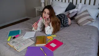 Fucking Stepsister in Big Ass for Bad College Grades - Anny Walker