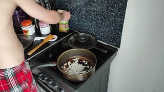 Buckwheat with Chicken in the Oven