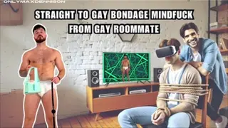 Straight to Gay Bondage Mind Fuck from Gay Roommate - Pornhub Gay