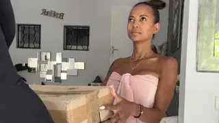 Miiana - CHALLENGE ; the DELIVERY Guy Put it in my ASS