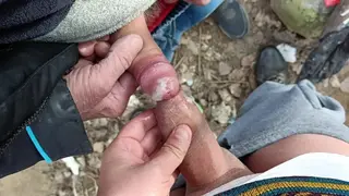 Old Man Fucks my Foreskin - Enjoying Uncut Cock - Cum on Uncut Dick - Pornhub Gay