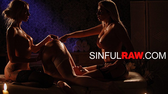 Sinful Raw featuring Brittany Bardot and Amber Jayne