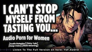 (AUDIO PORN FOR WOMEN) Bodyguard GIVES IN AND BREEDS YOU.