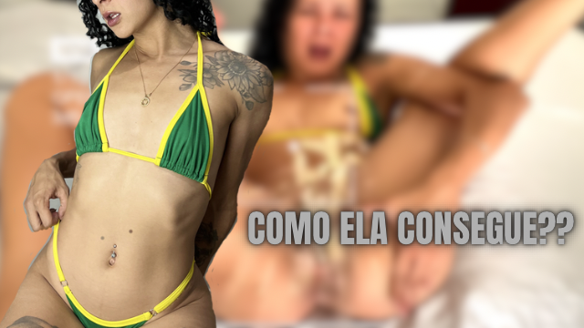 MORENA DELICIOSA Tendo Um SQUIRT SUCULENTO