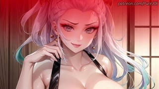 Try not to Choke from Daki's Powerful Ribbons (Breathplay JOI)